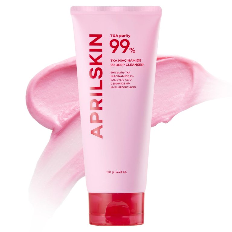 April skin TXA Niacinamide 99 Pore Care Pink Bubble Gum Deep Cleanser
