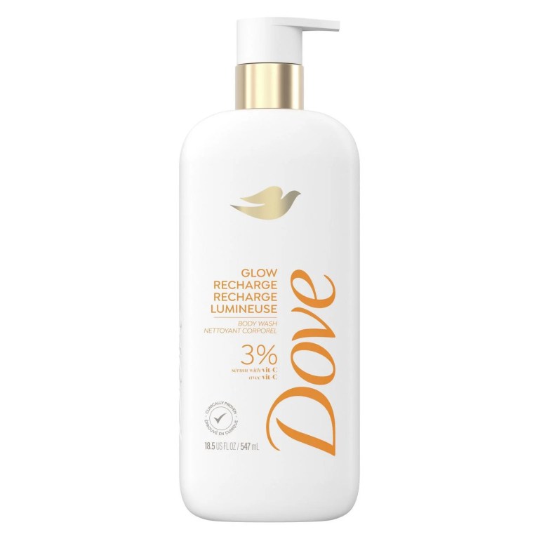 Dove Glow Recharge Body Wash, with Vitamin C, 547 ml