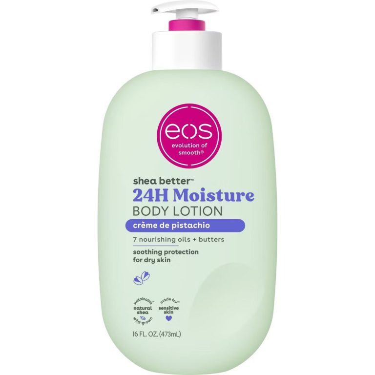 eos Shea Better 24H Moisture Body Lotion – Crème de Pistachio – 16 fl oz