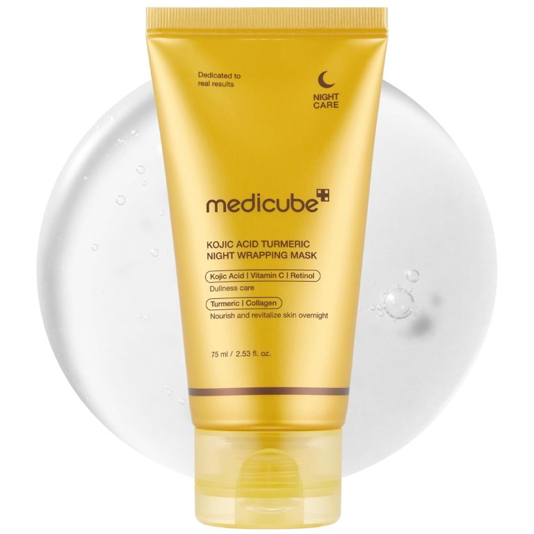 Medicube Kojic Acid Tumeric Night Wrapping Mask, 75ml