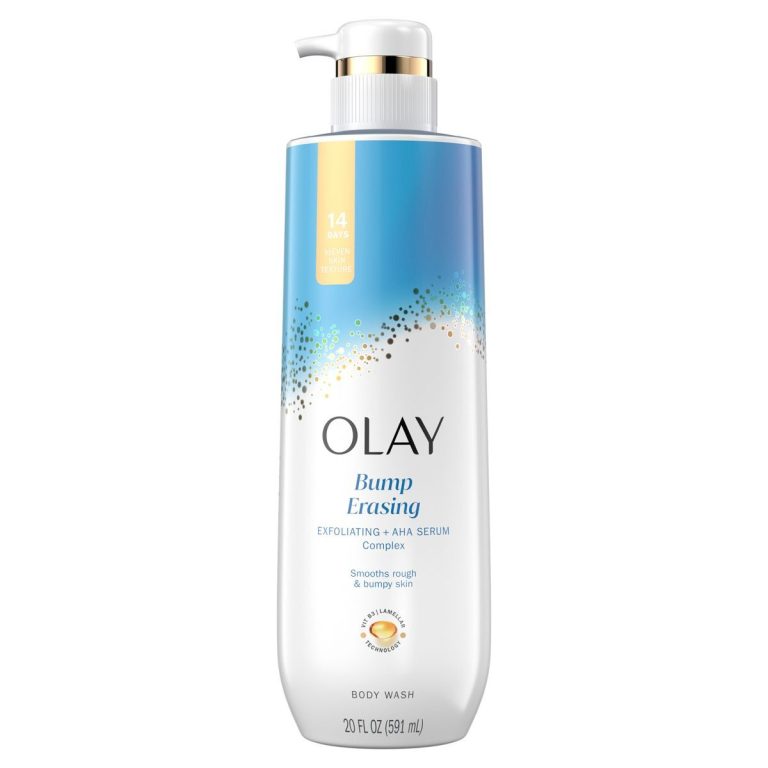 Olay Bump Erasing Exfoliating Body Wash with AHA Serum Complex – 20 fl oz