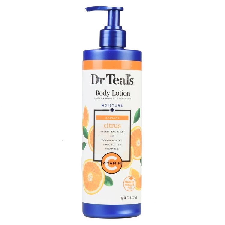 Dr Teal’s Glow & Radiance with Vitamin C Lotion