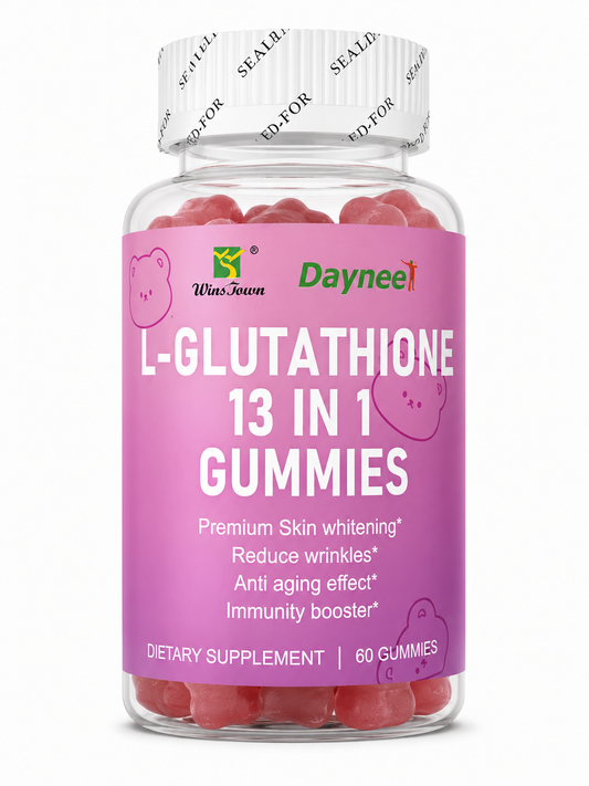 WinsTown Daynee L-Glutathione 13 in 1 Gummies Skin Whitening Anti-Aging - 60 Gummies