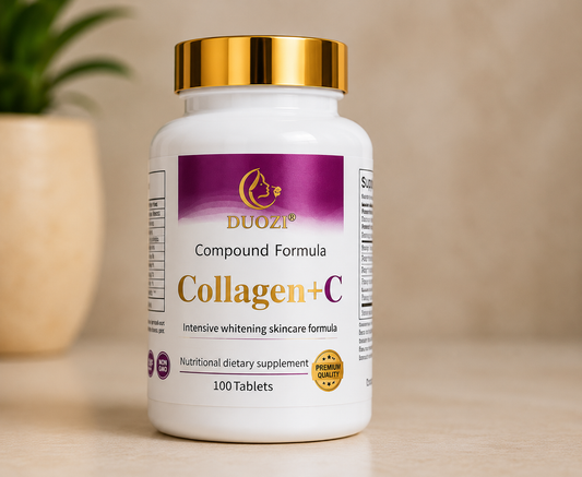DUOZI Collagen + C Compound Formula | 100 Tablets