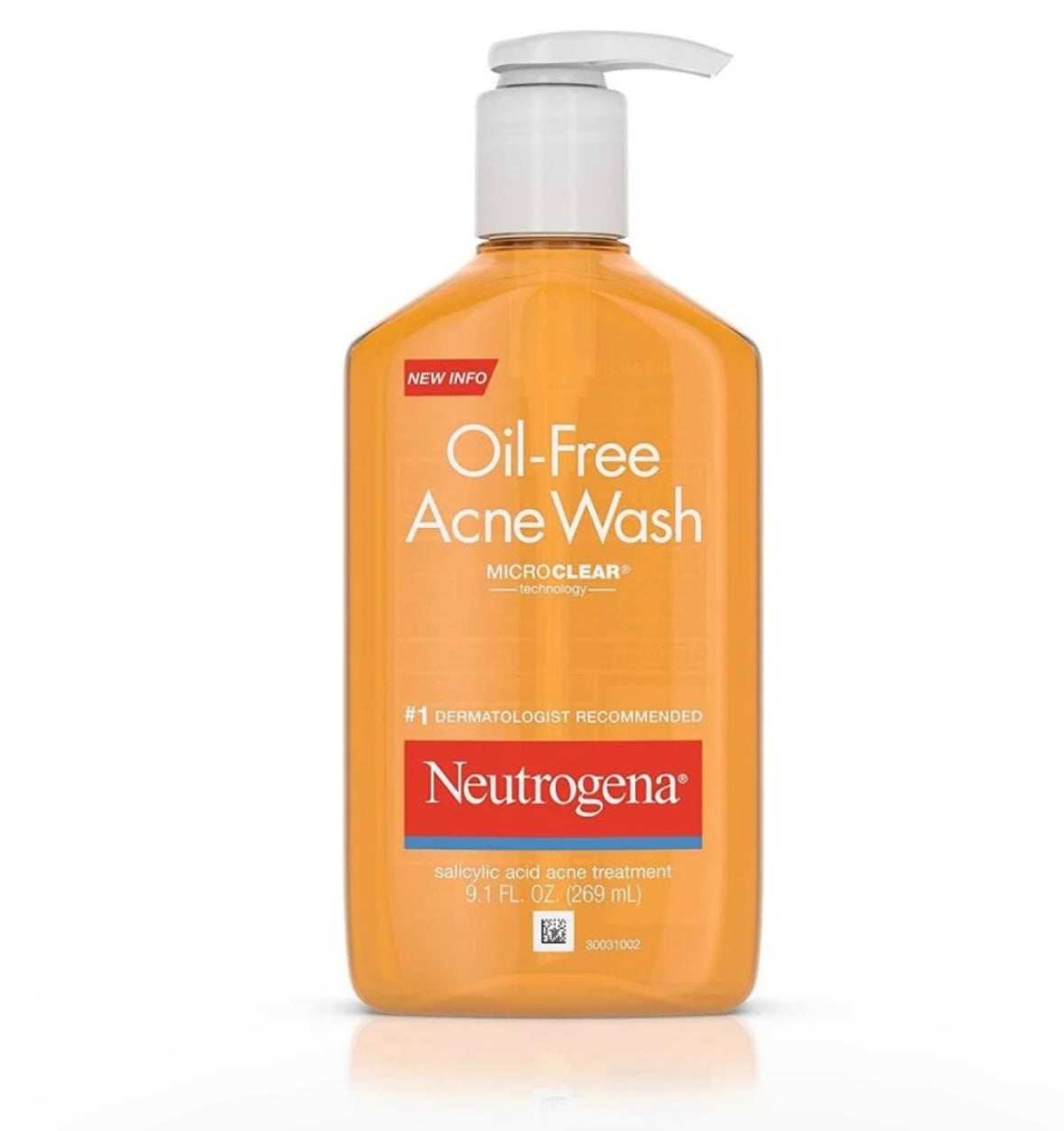 Neutrogena oil acne free wash