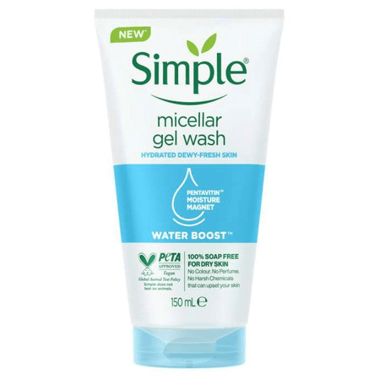 Simple Micellar Facial Gel Wash – 150ml (New Look)