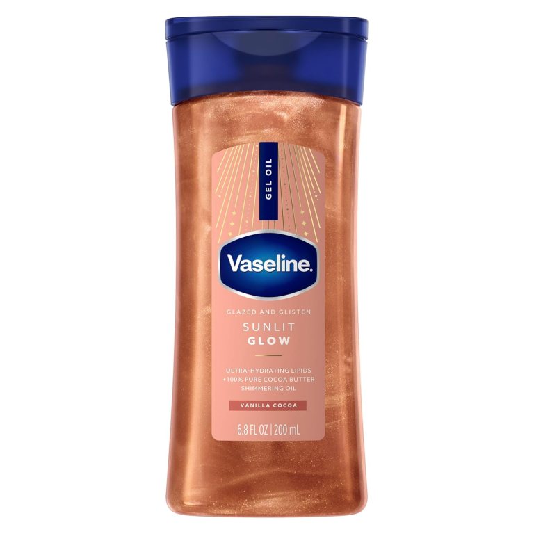 Vaseline Glazed and Glisten Sunlit Glow Body Gel Oil