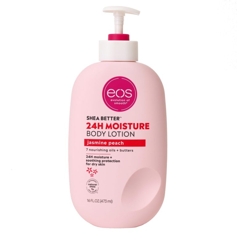 eos Shea Better 24H Moisture Body Lotion Jasmine Peach