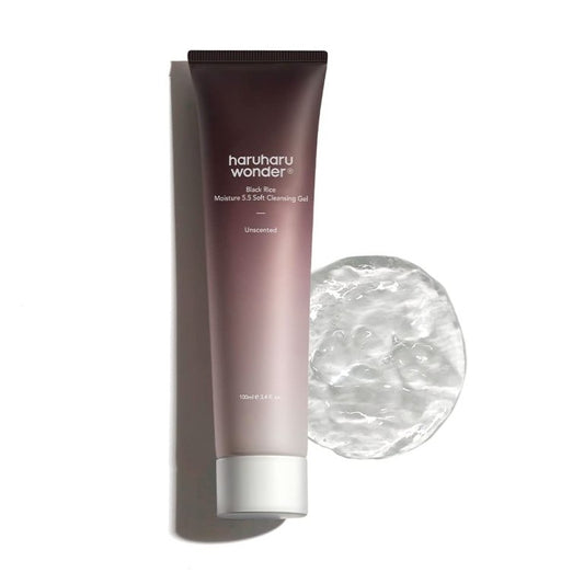HARUHARU WONDER Black Rice Moisture 5.5 Soft Cleansing Gel Face Wash 100ml