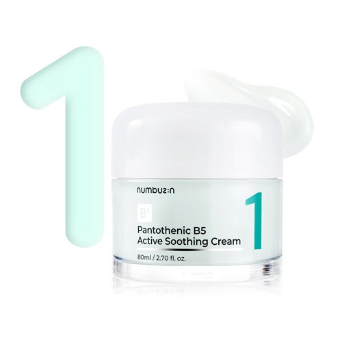 Numbuzin No.1 Pantothenic B5 Active Soothing Cream 80ml