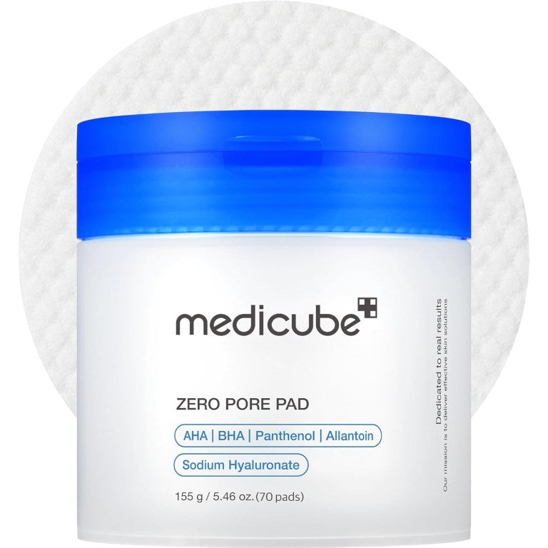 Medicube Lactic Acid Zero Pore Pads Dual-Textured Exfoliating Toner Pads