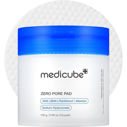 Medicube Lactic Acid Zero Pore Pads Dual-Textured Exfoliating Toner Pads