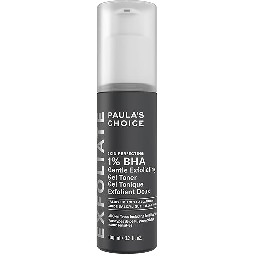 Paula’s Choice SKIN PERFECTING 1% BHA Exfoliating Gel Toner, 100ml
