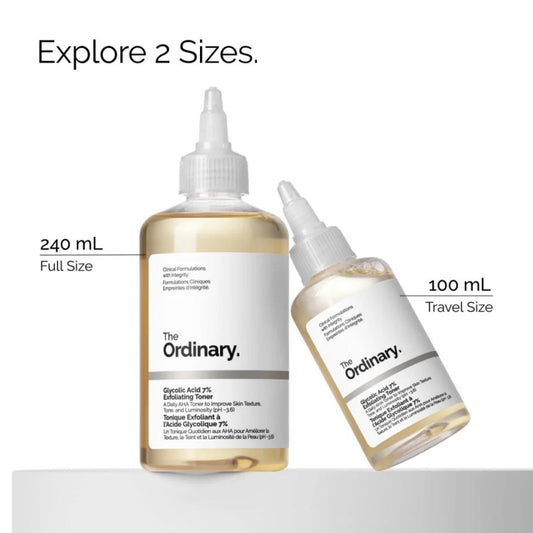 The Ordinary Glycolic Acid 7% Exfoliating Toner, 240ml