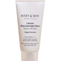 Mary & May lemon niacinamide glow wash, 30g