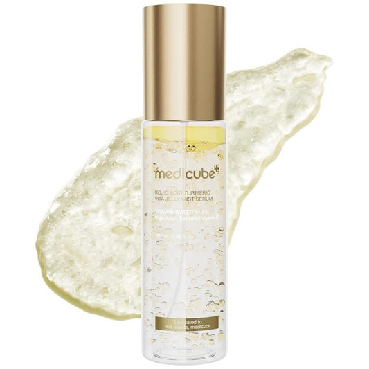 medicube Turmeric Vitamin Gold Jelly Mist Serum, 100ml