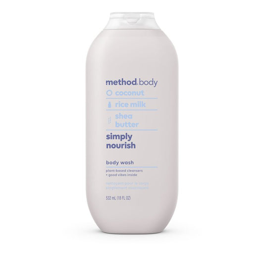 Method Body Wash, Simply Nourish, Coconut, 18 Fl Oz