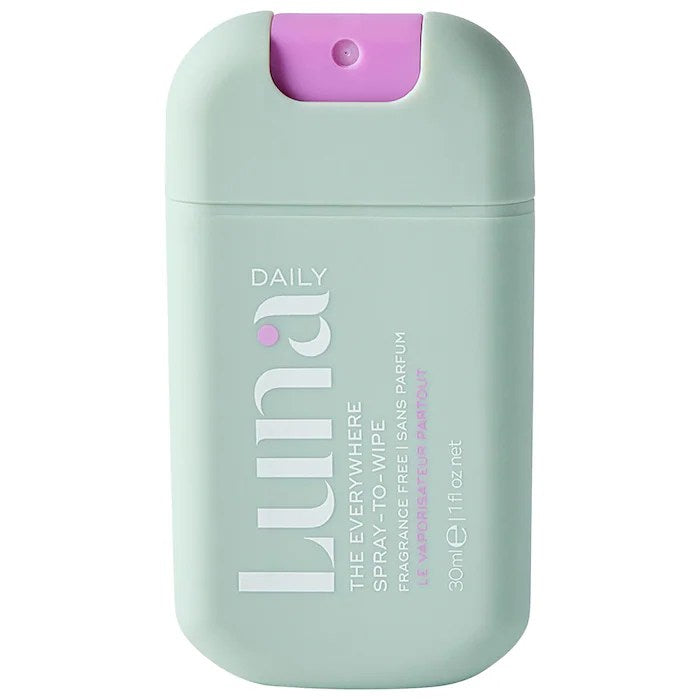 Luna The Mini Everywhere Spray-To-Wipe – With Prebiotics + Vitamins C&E, for Sensitive Skin