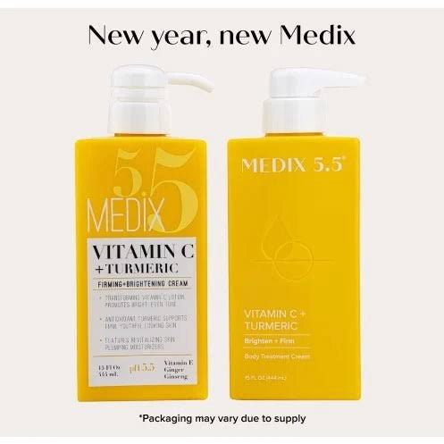 Medix 5.5 Vitamin C Cream Face Lotion & Body Lotion, 15 Fl Oz