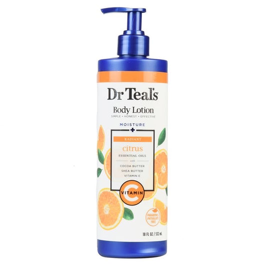 Dr Teal’s Glow & Radiance with Vitamin C Lotion