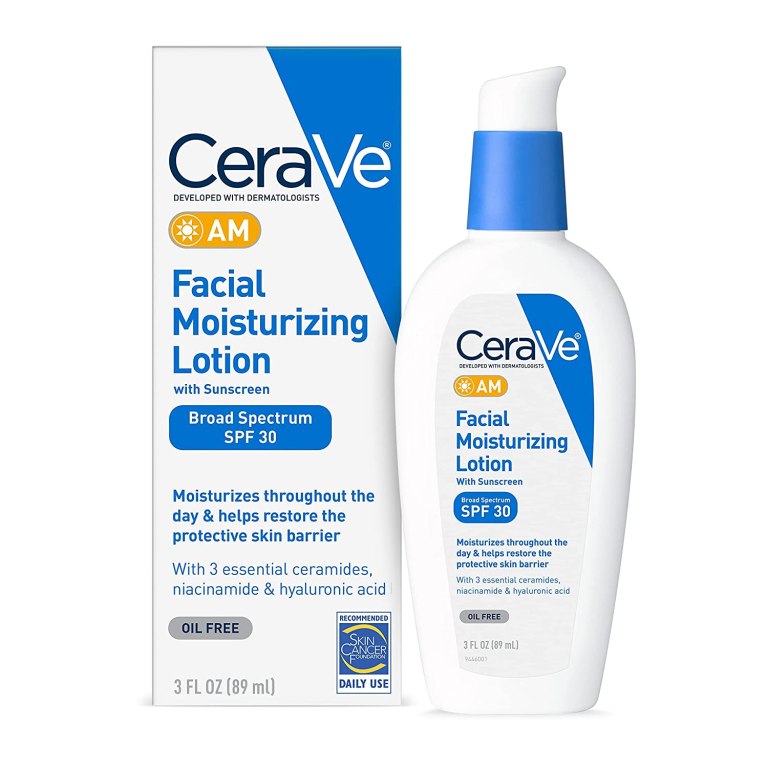 CeraVe AM Facial Moisturizing Lotion SPF 30, 3 Ounce