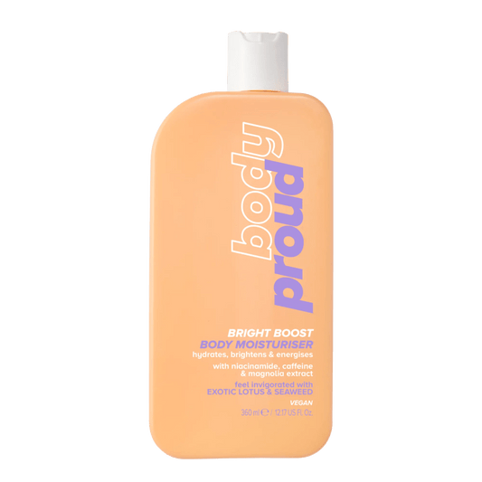 Body Proud, Bright Boost Body Moisturizer with Niacinamide, 12.17 fl oz